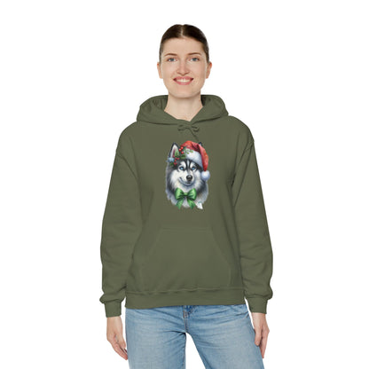 Husky Santa Hoodie | Festive Christmas Dog Sweater