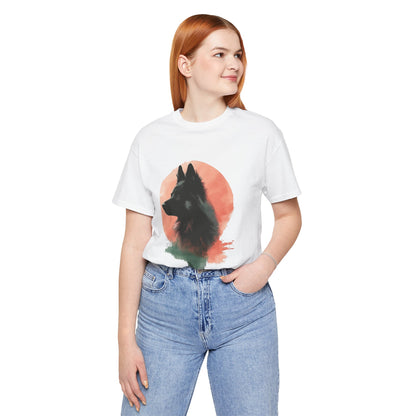 Mystic Wolfdog Aura – Unisex T-Shirt