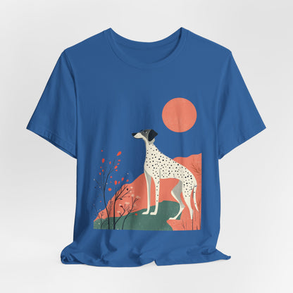 Irish Wolfhound Grace – Unisex Artistic T-Shirt