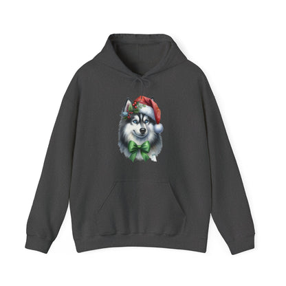 Husky Santa Hoodie | Festive Christmas Dog Sweater