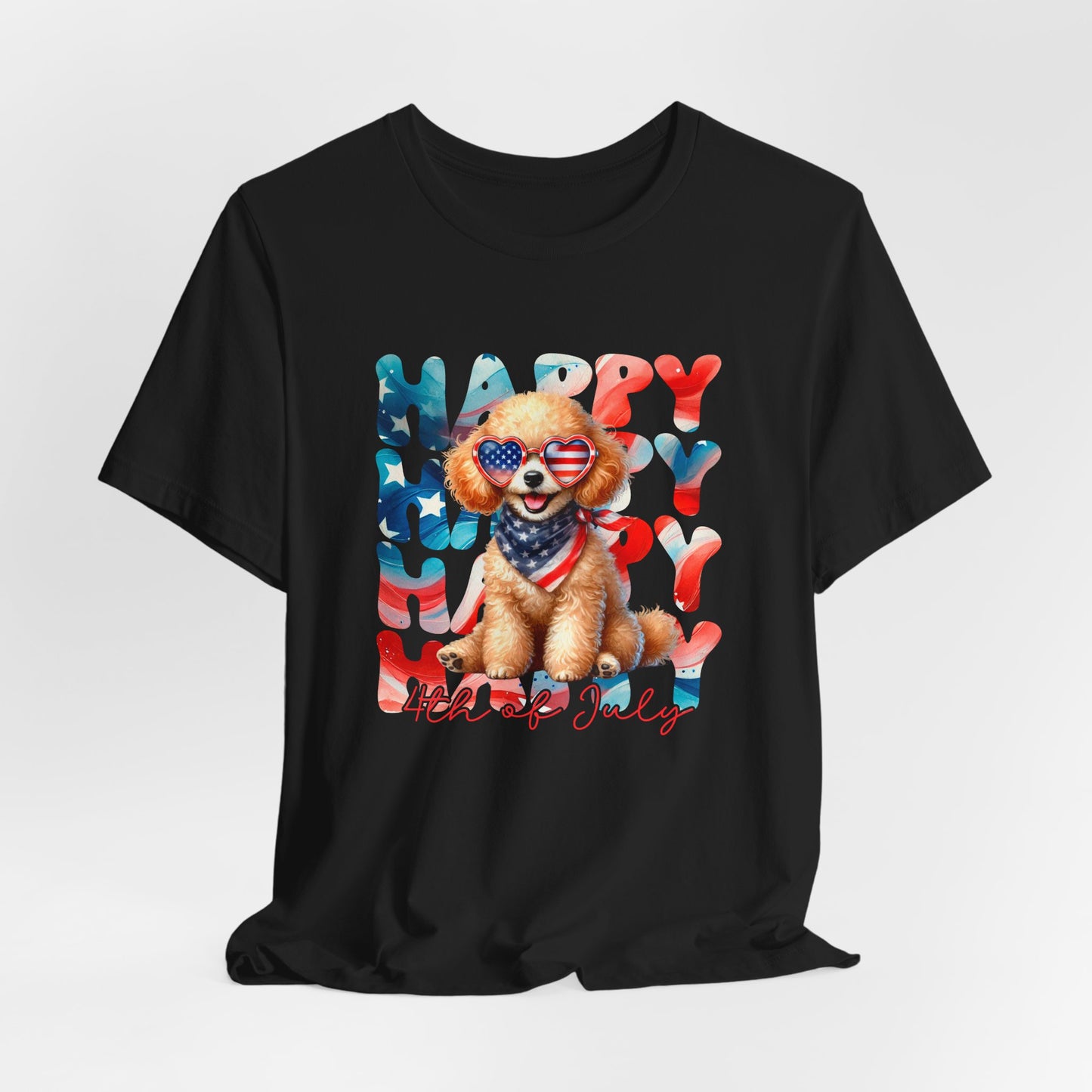 "Patriotic Pup – 4th of July Celebration Tee"