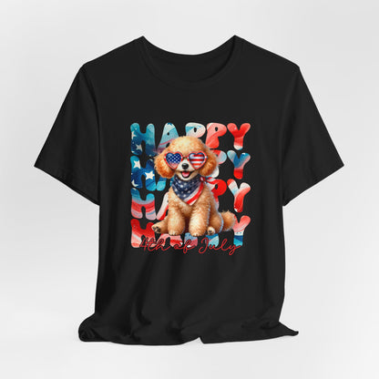 "Patriotic Pup – 4th of July Celebration Tee"