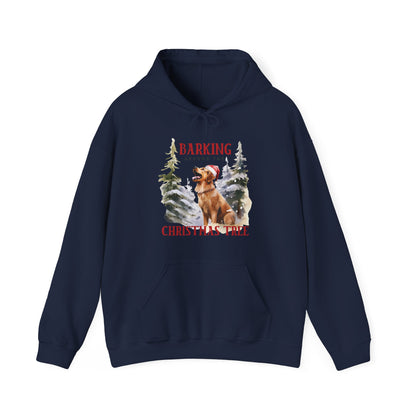 Barking Around the Christmas Tree Hoodie