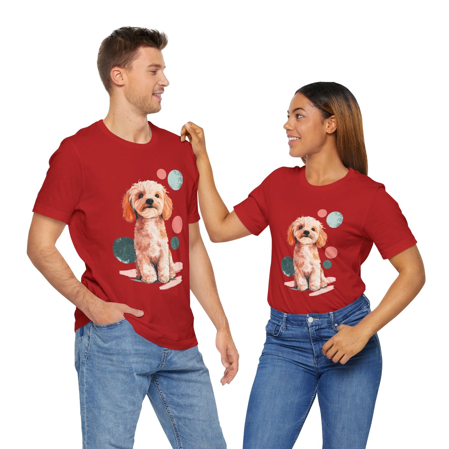 Cavapoo Minimalist Pup Unisex Tee
