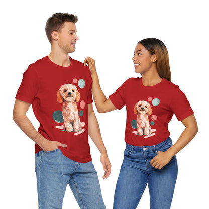 Cavapoo Minimalist Pup Unisex Tee