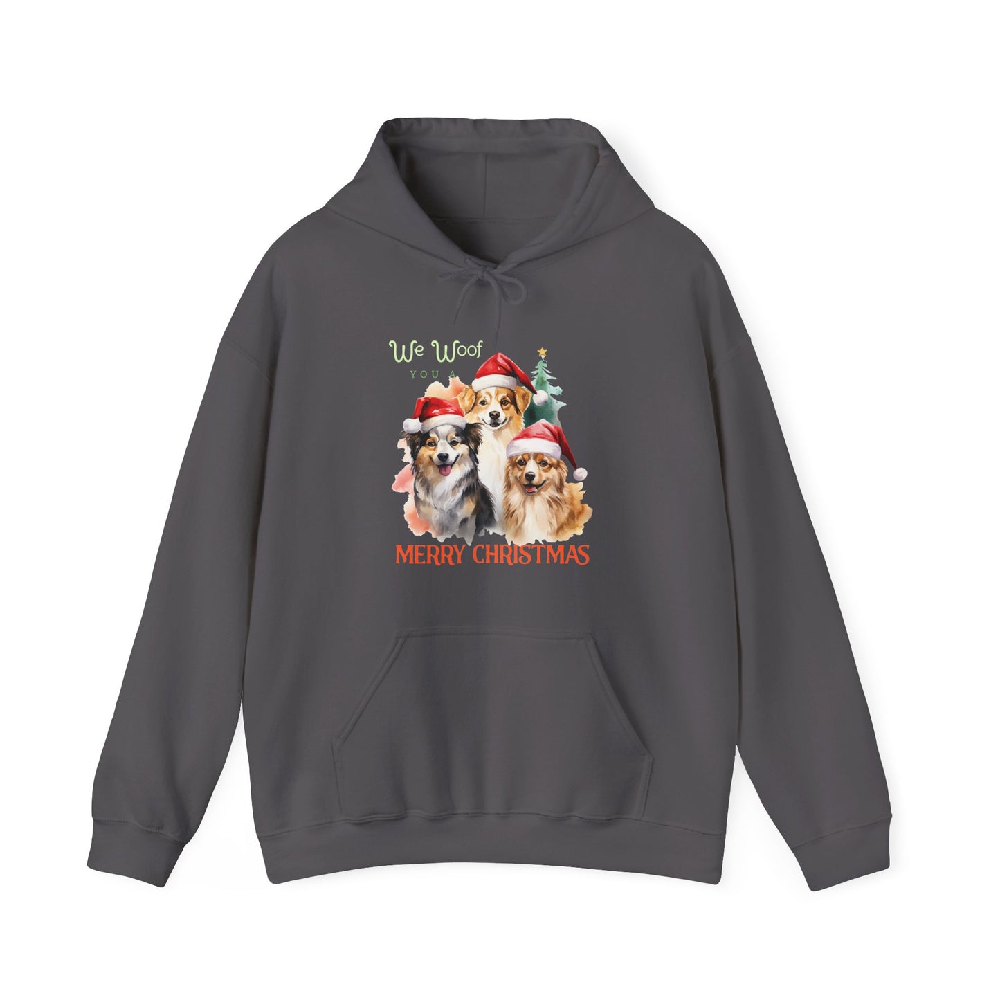 We Woof You Merry Christmas Hoodie 🎄🐾