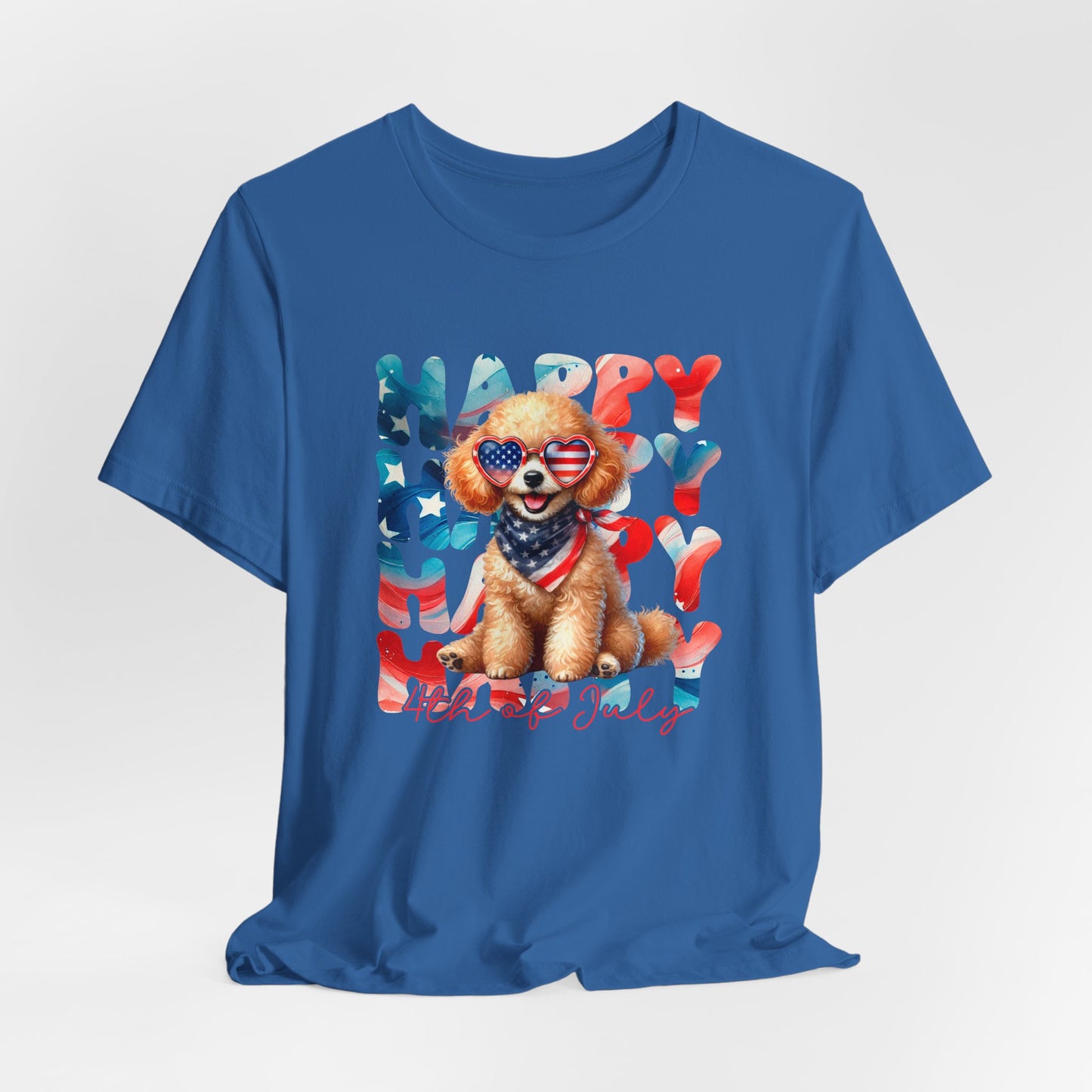 "Patriotic Pup – 4th of July Celebration Tee"