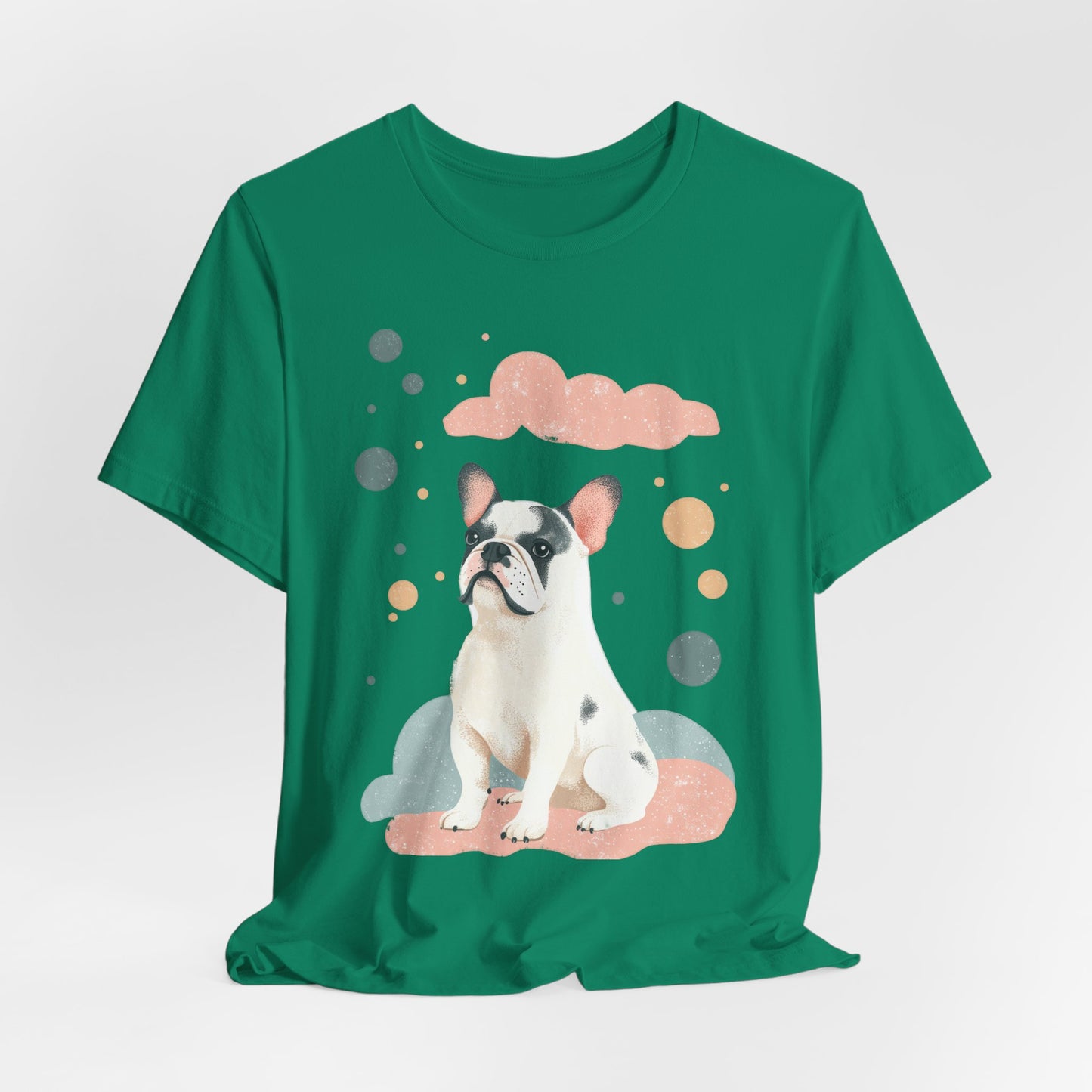 Dreamy Bulldog Skies – Unisex T-Shirt