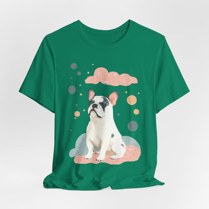 Dreamy Bulldog Skies – Unisex T-Shirt