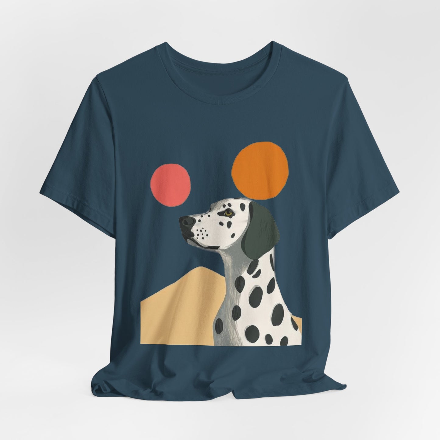 Dalmatian Desert Sun Minimalist Unisex Tee