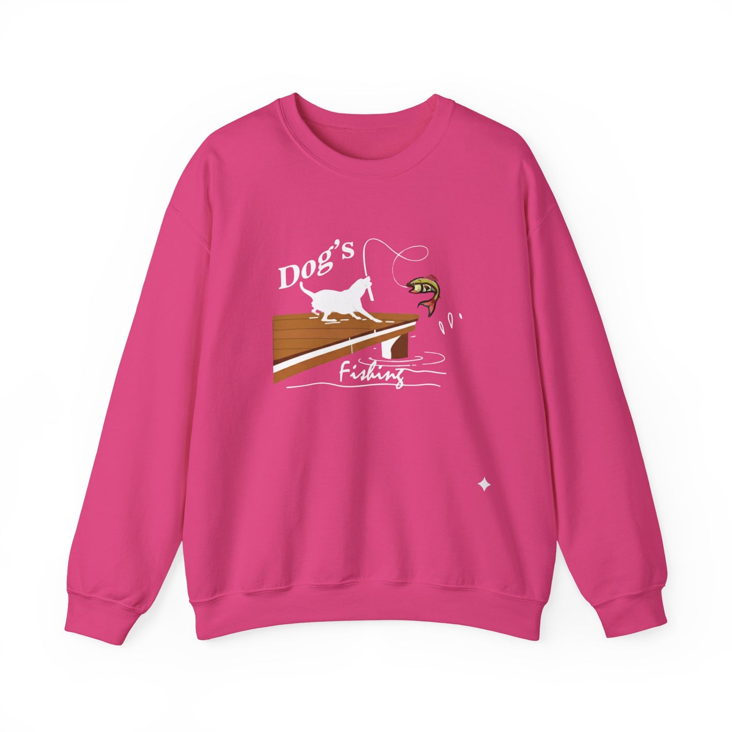 Dog's Fishing Trip Unisex Sweatshirt