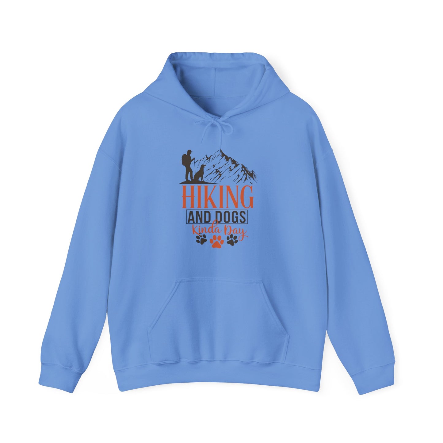Hiking and Dogs Kinda Day Unisex Hoodie