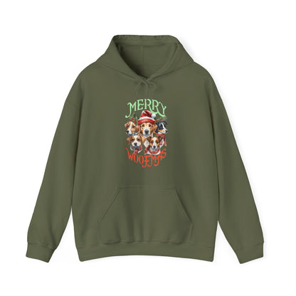 Merry Woofmas Dog Hoodie