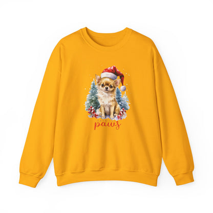 "Deck The Paws" Chihuahua Christmas Unisex Sweatshirt