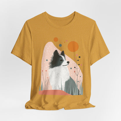 Keeshond Charm – Unisex Artistic Dog T-Shirt