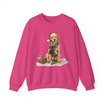 Golden Retriever Christmas Sweatshirt | Festive Dog Gift