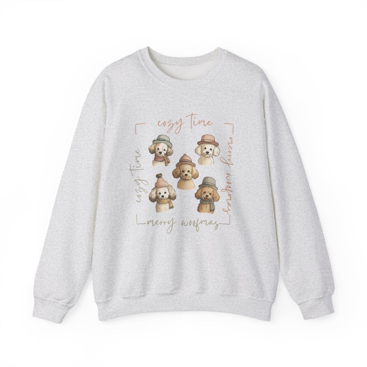 Cozy Woofmas Sweatshirt | Stylish Poodle Squad Sweater