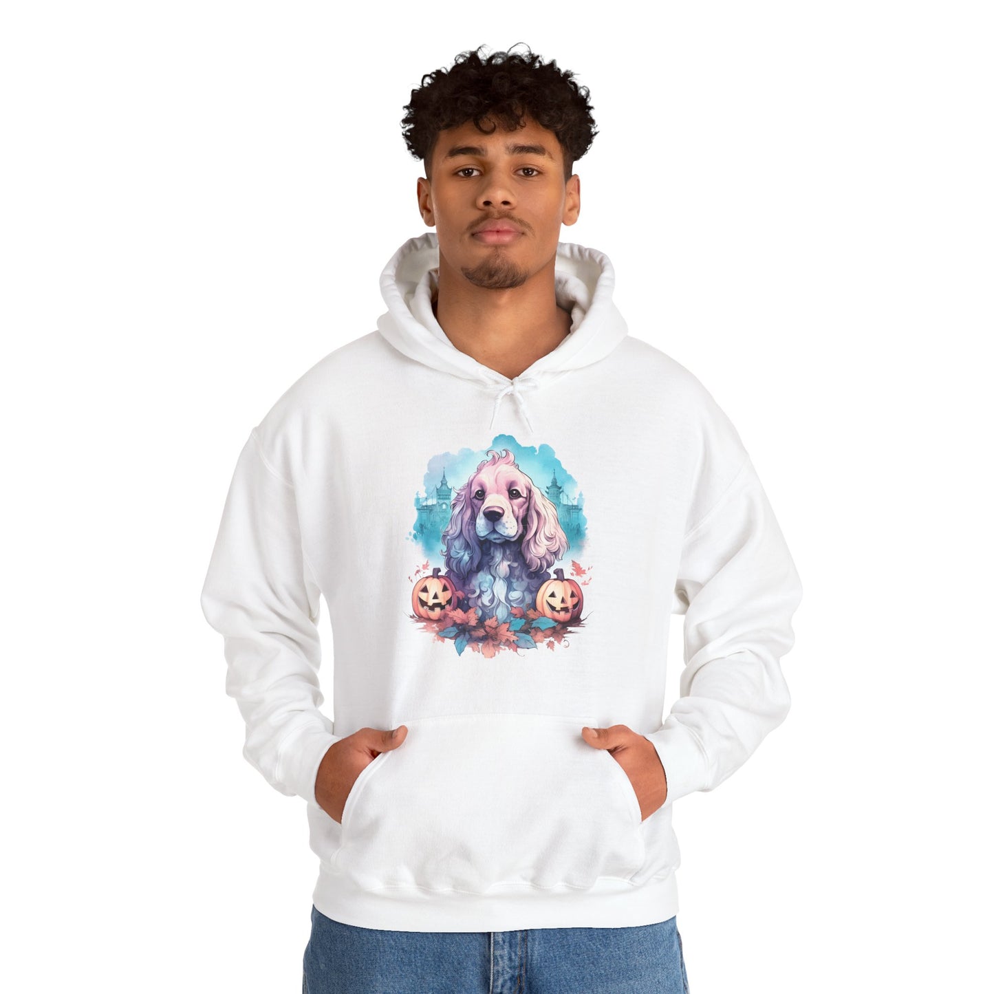 Halloween Dog Hoodie – Cute Pumpkin & Dog Lover
