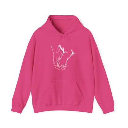 Holding Paws Forever Hoodie | Dog-Human Bond Gift
