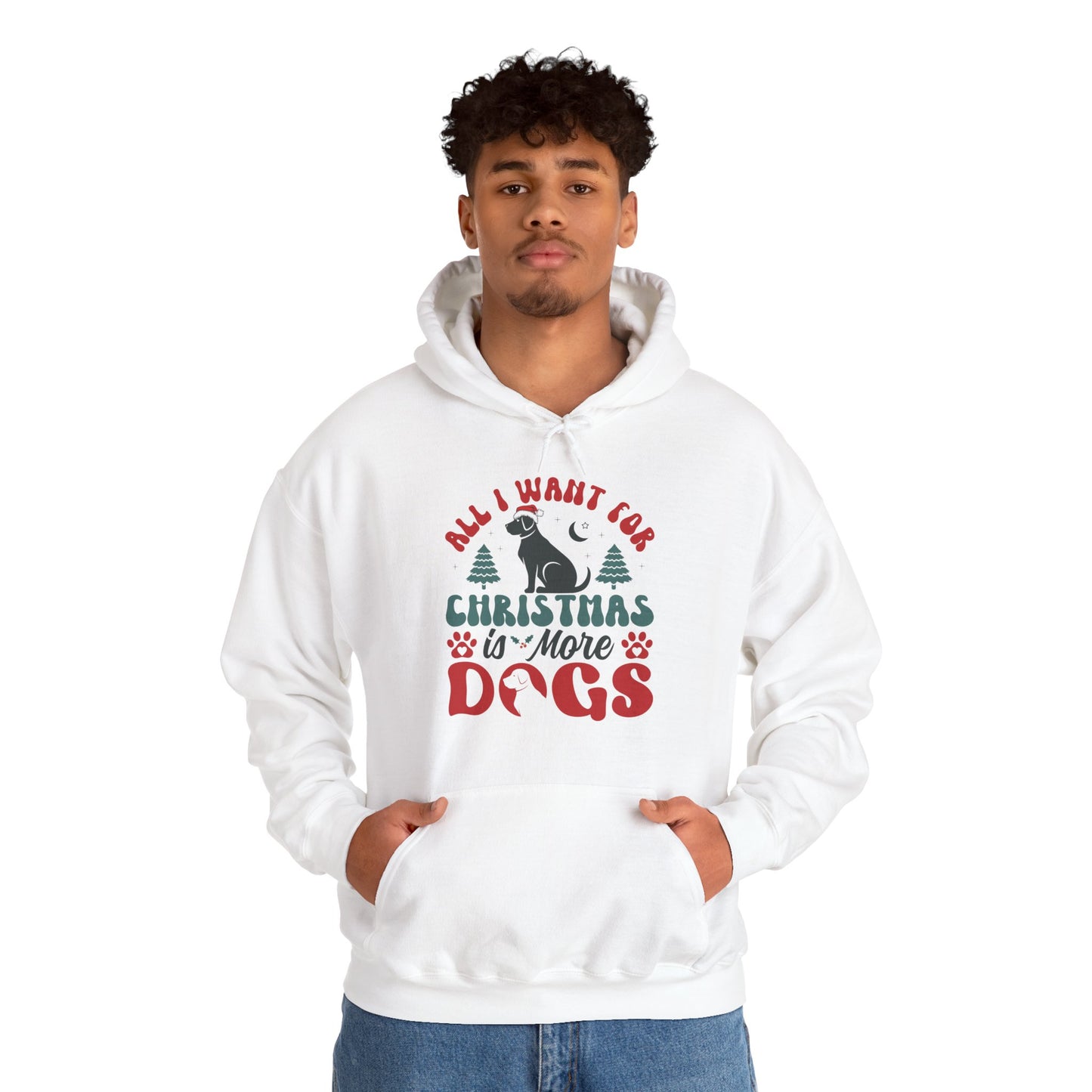 More Dogs for Christmas Hoodie | Funny Pet Lover Gift