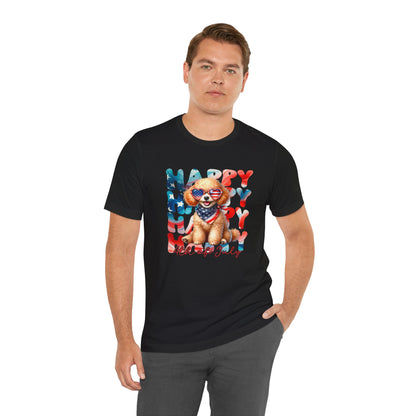 "Patriotic Pup – 4th of July Celebration Tee"