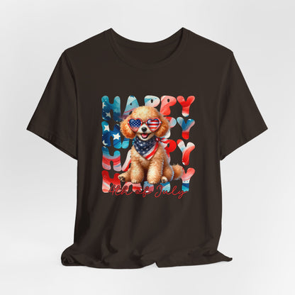 "Patriotic Pup – 4th of July Celebration Tee"