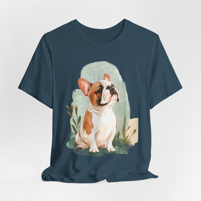 Regal Bulldog Charm – Unisex T-Shirt