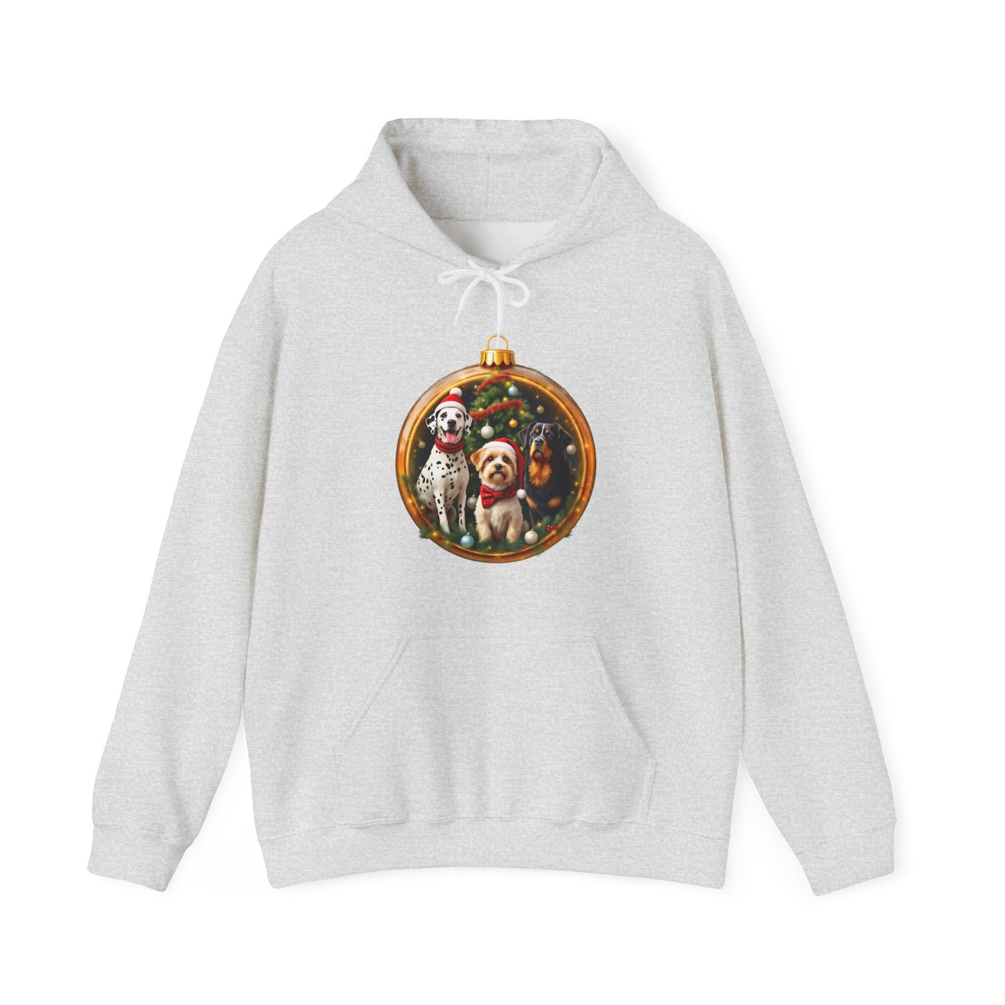 Christmas Dog Ornament Unisex Hoodie