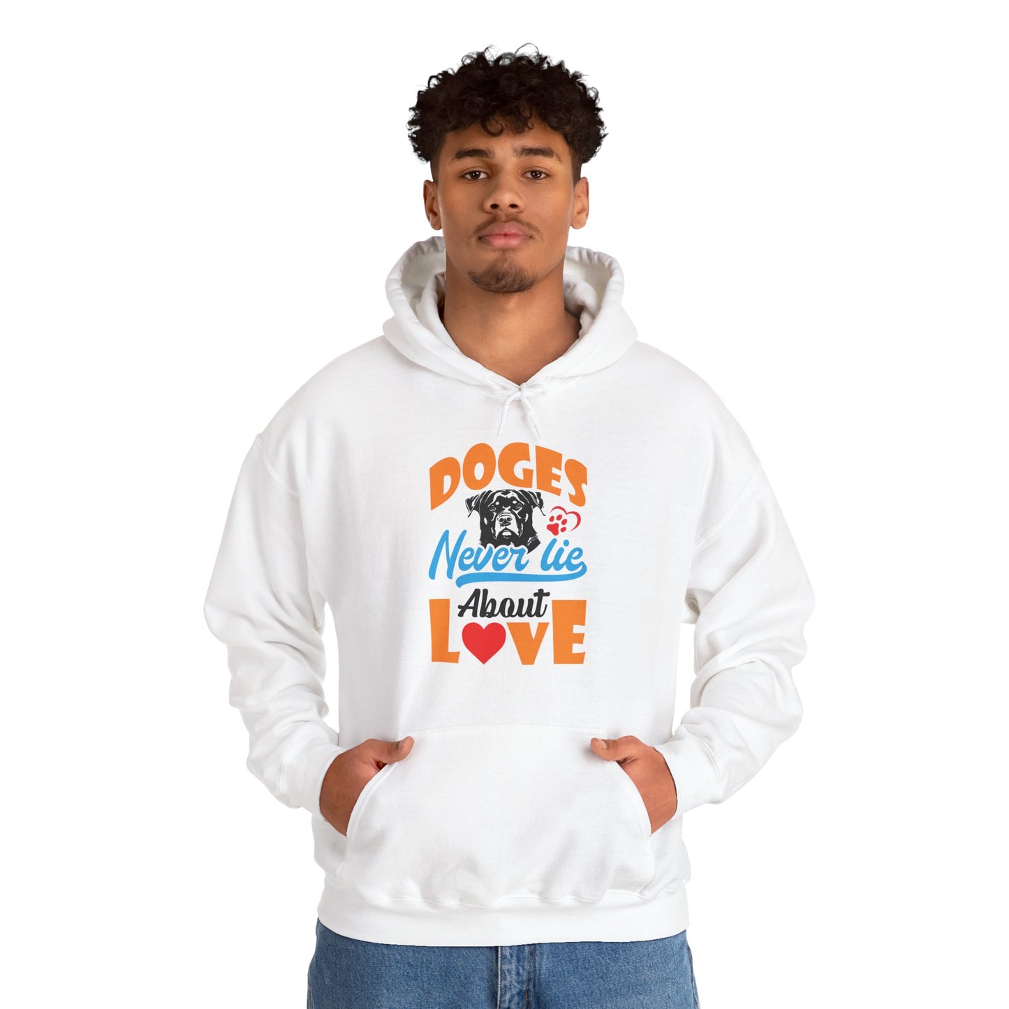Dogs Never Lie About Love Unisex Hoodie