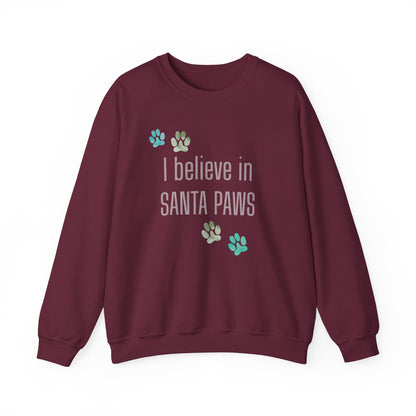 I Believe in Santa Paws Unisex Sweatshirt
