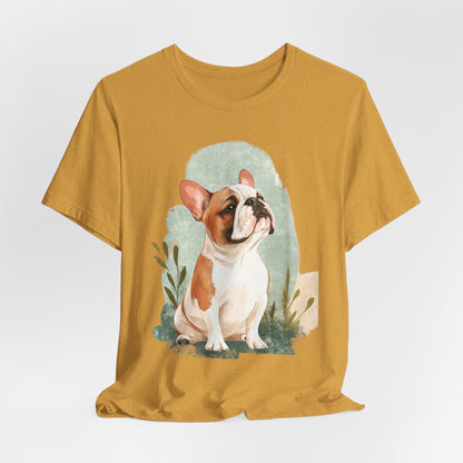 Regal Bulldog Charm – Unisex T-Shirt