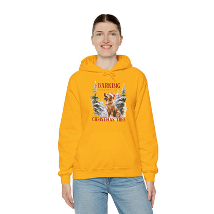 Barking Around the Christmas Tree Hoodie