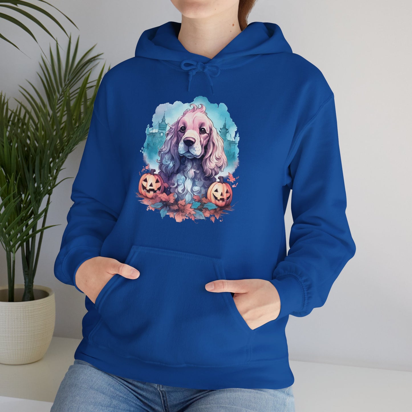 Halloween Dog Hoodie – Cute Pumpkin & Dog Lover
