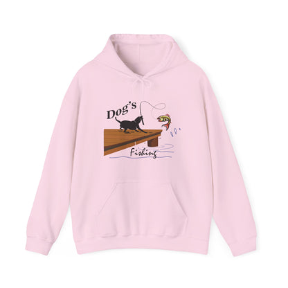Dog's Fishing Adventure Unisex Hoodie