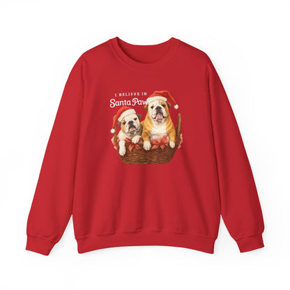 I Believe in Santa Paws Unisex Sweatshirt