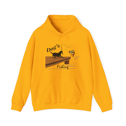 Dog's Fishing Adventure Unisex Hoodie