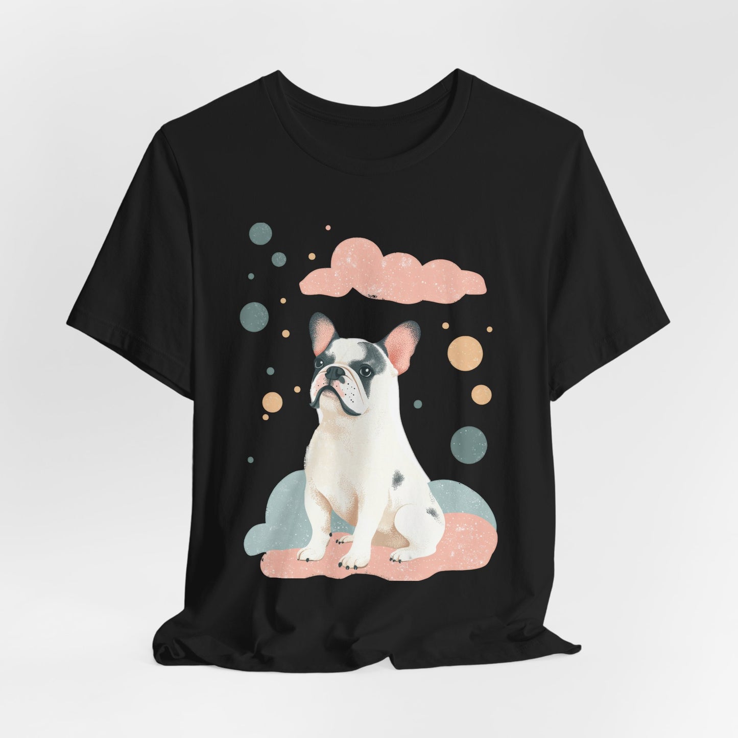 Dreamy Bulldog Skies – Unisex T-Shirt