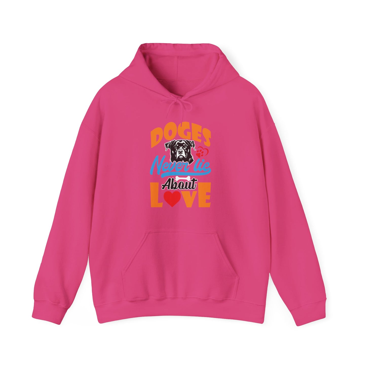 Dogs Never Lie About Love Unisex Hoodie